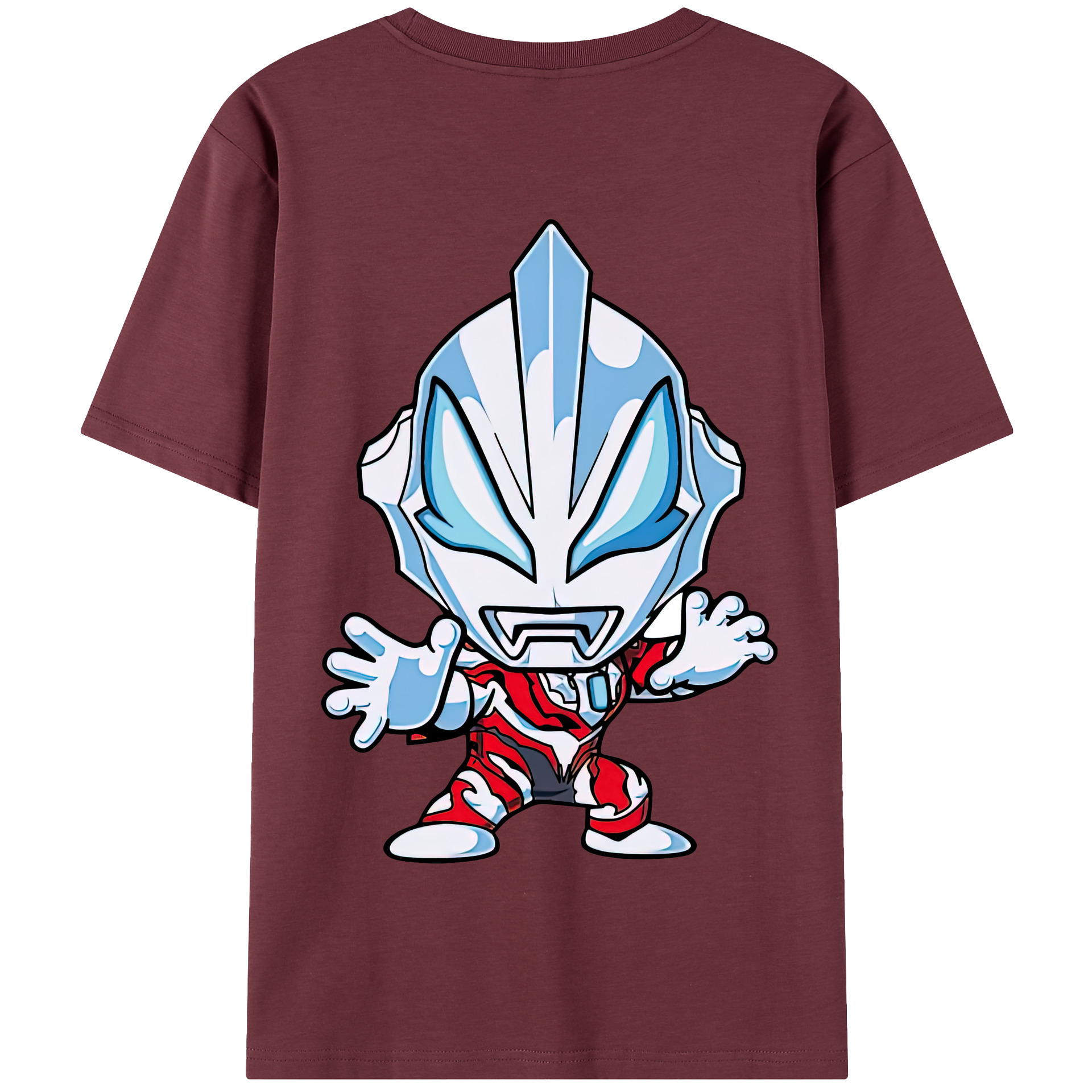 （画像用） ウルトラマン Ultraman 綿100％半袖Tシャツ（背面プリント）